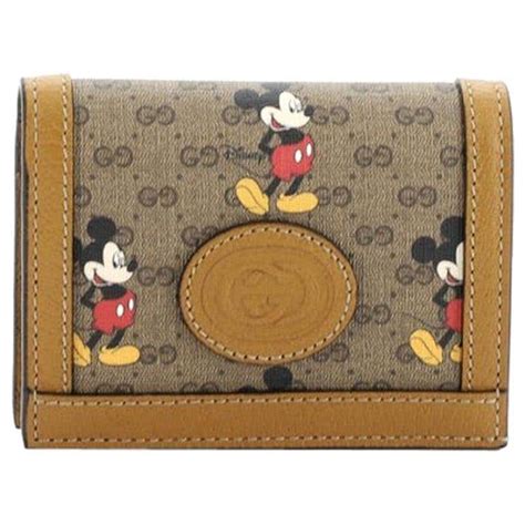 gucci mickey mouse wallet